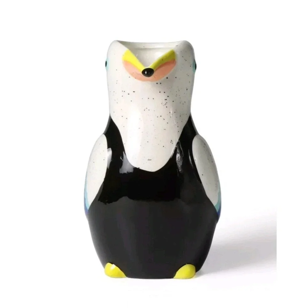 NEW - Target Bullseye Playground Summer Toucan Bird Ceramic Watering Can Vase